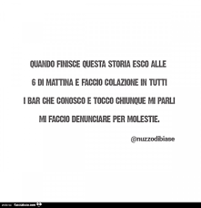 Mattina è uno dei testi più famosi di ungaretti che porta alle estreme conseguenze la poetica ungarettiana dell'allegria. Quando Finisce Usta Storia Esco Alle 6 Di Mattina E Faccio Colazione In Tutti I Bar Facciabuco Com
