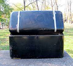 Antique Rumble Trunk Touring Chest Model T Ford Vintage Etsy Black Trunk Touring Vintage Cars