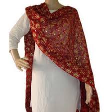 Embroidered Dupatta Size 2 2 25 Meter Tak Brothers