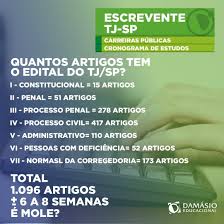 G d)i6˝ 3 ˜ ˝ 7. Damasio Educacional Santo Andre Voce Sabia Que No Edital Do Tj Sp Tem Mais De 1 096 Artigos E Mole Nao Em Conheca Nosso Curso Https Www Damasio Com Br Escrevente Facebook