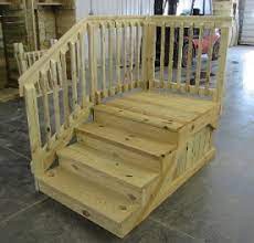 Prefab & construction grade stairs our prefabricated & construction grade stairs take the hassle of building stairs on site and bring it into our shop. Wood Steps
