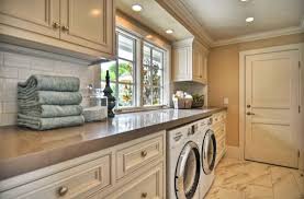 Tile floor and beige walls. 30 Coolest Laundry Room Design Ideas For Today S Modern Homes