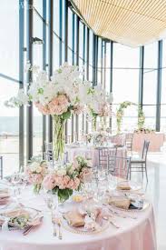 A Blush Pink Garden Wedding Elegantwedding Ca Wedding Table Centerpieces Pink Table Settings Cheap Wedding Table Centerpieces