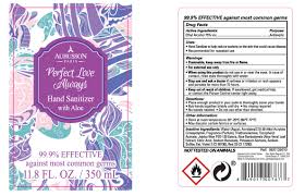 Aris menargetkan pihaknya bisa membagikan 1.000 botol hand sanitizer dan disinfektan kepada masyarakat. Ndc 77218 003 Aubusson Perfect Love Always Hand Sanitizer Hand Sanitizer