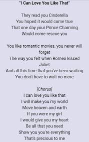 I Can Love You Like That By Bryan Adams Like That Lyrics Favorite Lyrics I Write The Songs