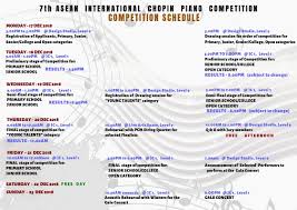 The mcc (malaysian computing challenge) is an annual online competition designed to evaluate participants' computational thinking abilities. 7th Asean International Chopin Piano Competition 2018 Competition Schedule Persatuan Chopin Malaysia