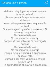 C17 16vamos a ser feliz, vamos a ser feliz. Maluma Felices Los 4 For Android Apk Download