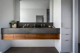 floating master bath vanity concrete sink concrete bathroom concrete sink bathroom