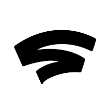 Google Stadia Black White Logo Png Image Download Black And White Png Photo Logos