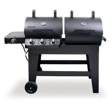 Dual Function 3 Burner Propane Gas Charcoal Grill And Smoker Gas And Charcoal Grill Gas Grill Gas Grill Smoker Combo