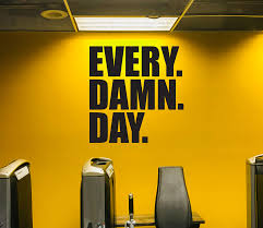 We did not find results for: Every Damn Day Wall Decal Gym Wall Decal Fitness Wall Decal Gym Design Idea Home Gym Ideas Home Gym Decor Hotel Gym Ideas