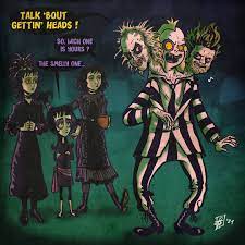 See more ideas about beetlejuice, beetlejuice cartoon, tim burton characters. Samy The Kay