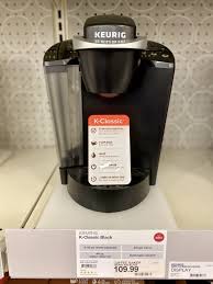 Single serve coffee maker brews 6 oz, 8 oz, and 10 oz sizes. Target Keurig Coffee Makers Under 50 Reg 90