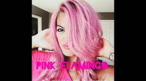 Pink hair colour makes a perfect statement on its own or when combined with other shades and colours. Pink Flamingo Hair Tutorial Youtube