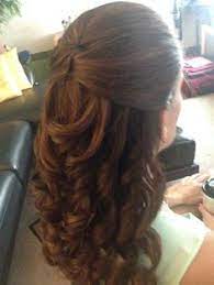 Half Up Do With Curls For A Casual Or Wedding Event Hairstyle Bridal Hairstyle Special Occasion Event Hairstyles Wedding Hairstyles For Long Hair Hair Styles