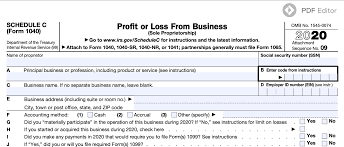 Use schedule c (form 1040) to report income or loss from a business you operated or a profession you practiced as a sole proprietor. Irs Schedule C Instructions Schedule C Form Free Download
