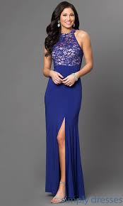 Sleeveless Floor Length Morgan Lace Gown Cheap Formal Dresses Prom Dresses Under 100 Dresses