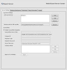 Configure Server Settings For The Report Server