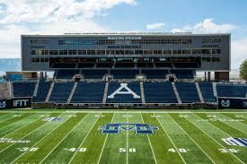 Utah State Football Renovated Maverik Stadium Pushes Aggies