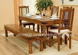 Solid Wood Metal Dining Set Solid Wood Dining Set Wood Dining Room Table Wooden Dining Set