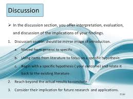 For example, whether the researcher has received written permission from individuals before participating in the interview and the privacy of responses. How To Write The Discussion Section Of A Research Paper Apa Ee About Stacey