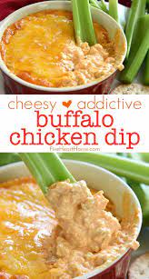 Buffalo Chicken Dip Warm Creamy And Loaded With Cheese Chicken And W Buffalo Chicken Dip Easy Recipes Buffalo Chicken Dip Recipe Chicken Wing Dip Recipes