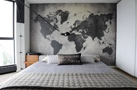 Cartine geografiche per veri viaggiatori. Ecco 20 Idee Strepitose Per Decorare La Parete Dietro Al Letto Tutte Da Copiare