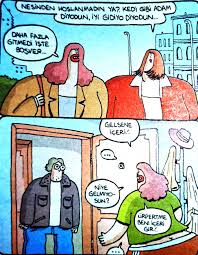 karikatur panosundaki pin