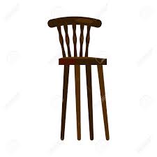 So many cribs and baby furniture sets are available in clean, classic, and contemporary styles. High Wooden Chair Nursery Kitchen Retro Chair Chairs Concept Vector Illustration Can Be Used For Topics Like Furniture Store Catalogue Houseware Royalty Free Cliparts Vectors And Stock Illustration Image 124798982