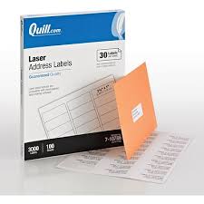 We did not find results for: Quill Brand Laser Address Labels 1 X 2 5 8 White 30 Labels Sheet 100 Sheets Box Comparable T Quill Com