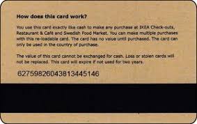 Gift card(s) cannot be used towards purchases in the ikea restaurant, swedish food market, ikea cafe or bistro. Gift Card Gift Card Ikea Malaysia Single Design Col My Ikea 007 15a