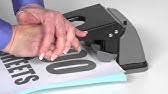 Hold down the punch arm and . How To Install A Punch Replacement Kit A7074865 A7074870 A7074855 Youtube