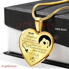 Best Birthday Gift For My Girlfriend To My Girlfriend Luxury Necklace Best Gift For Girlfriend Romantic Necklace Birthday Gifts For Girlfriend From Boyfriend 367gfso Girlfriend Gifts Best Gift For Girlfriend Birthday Gifts For Girlfriend