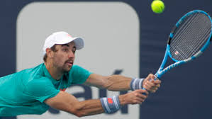 Australian tennis player and huge wests tigers fan. Jordan Thompson Fights Back To Win In Houston
