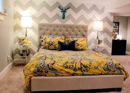 This image was published on july 6, 2017 by admin and falls into the category bedroom. Hol Dir Den Chevron Streifen Background Chevronaccent Printable Gold Black Paper Chevronstripe 1 Schlafzimmer Deko Schlafzimmer Design Gelbe Bettwasche