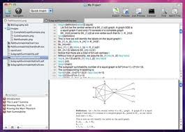 Latexian Nouvel Editeur Latex Pour Mac Mac4ever Com
