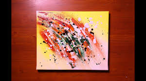 Instead, modern artists were fearless in. Very Simple Contemporary Abstract Painting With Acrylics On Canvas Art Demonstration Youtube