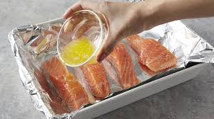 I used honey crystals rather than brown sugar (that's what i had on hand). How To Cook Salmon In The Oven Tablespoon Com
