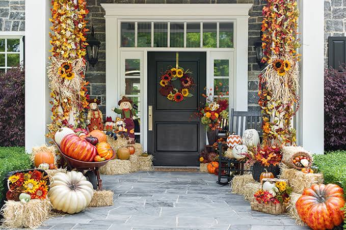 Thanksgiving Front Porch Decor Ideas to Welcome Guests in Style