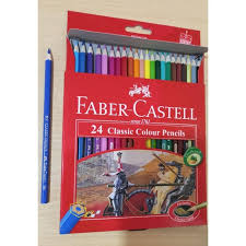 Jual Pensil Warna Faber Castell Isi 24 Classic Kode 1070 Jakarta Barat Danmarketjaya Tokopedia