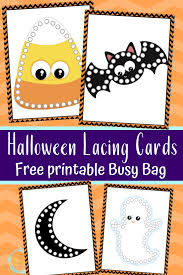 Maybe you would like to learn more about one of these? Free Printable Halloween Lacing Cards Views From A Step Stool