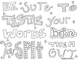 all quotes coloring pages printable quotesgram