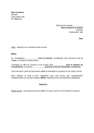 Entrée, salon séjour avec balcon, cuisine, trois chambres, salle de bains, wc. Lettre A Un Notaire Pour La Redaction D Un Contrat De Vente A Terme Modele De Lettre Gratuit Exemple De Lettre Type Documentissime