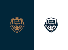 Usa Basketball Logo On Behance Usa Basketball Corporate Identity Design Brand Identity Design