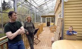 July view from inside my little greenhouse. This Swedish Couple Build A Glass House Around Their Home Here S Why