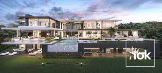 The design has been tailored to exceed the client's expectations by being layered sleek and dynamic. Modern Luxury Villa Design In La Zagaleta For Sale By The Building Company By Nok In Marbella And Madr Luxury Villa Design Andalusian Architecture Luxury Homes