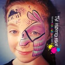 One Stroke Fortnite Llama Face Painting Face Paint Makeup Face