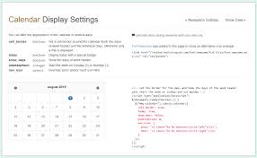 Month Calendar Plugin Ajax Enabled Zabuto Calendar Javascript Html5 Jquery Vue Js Rect Js Mobile