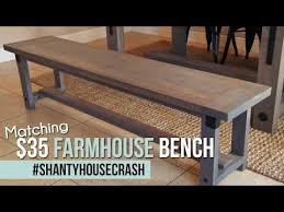 How to build a farmhouse table and benches. Learn How To Build Your Own Industrial Farmhouse Dining Set For Only 115 In Lumber Free Plans A Farmhouse Dining Benches Farmhouse Dining Set Farmhouse Bench
