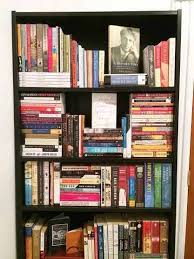 Got A Lot Of Books There No Reason They Can T Be Visually Interesting Best For A Stand Alone Shelf Home Libraries Bookshelves Book Organization